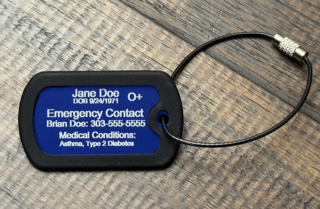 RescueReady ID Key Tag